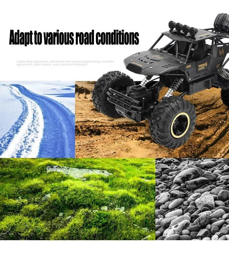 Clearance_1:12 / 1:16 4WD RC Car With Led Lights 2.4G Radio Remote Control Cars Buggy Off-Road Control Trucks Boys Toys for Chil