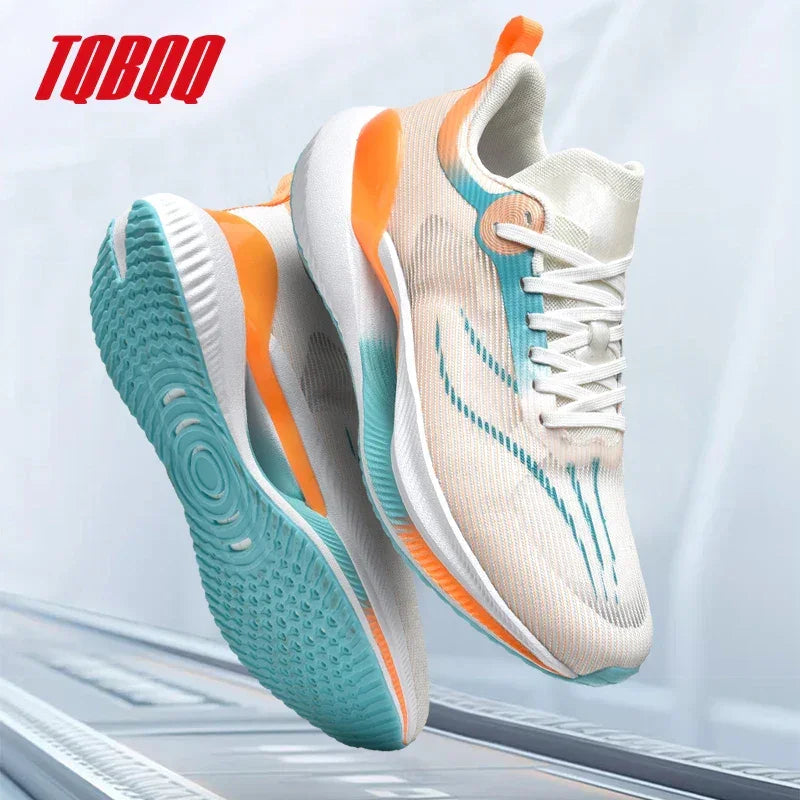 Women's Running Shoes Breathable Mesh Men's Jogging Sneakers Cushioned Arch Support Walking Shoes for Fitness Yoga Non-Slip