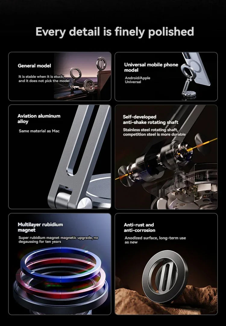 MagSafe Car Mount, Magnetic Hands Free iPhone Car Holder Dashboard for Car Fit for iPhone 15 14 13 12 Pro Max Plus