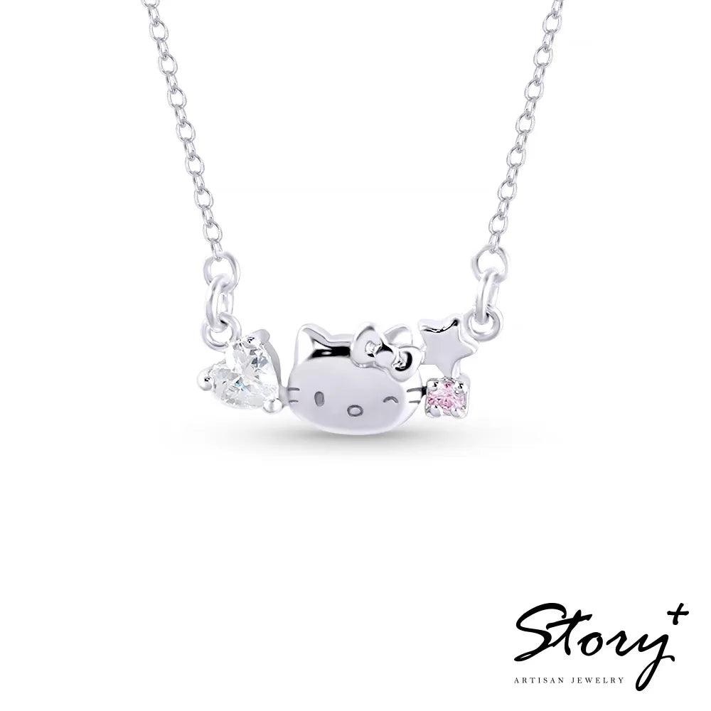 Sanrios luxury necklaces anime hellokitty cinnamoroll clavicle chain necklace for women jewelry wedding party birthday