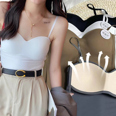 Women Solid Colour Wireless Padded Bra