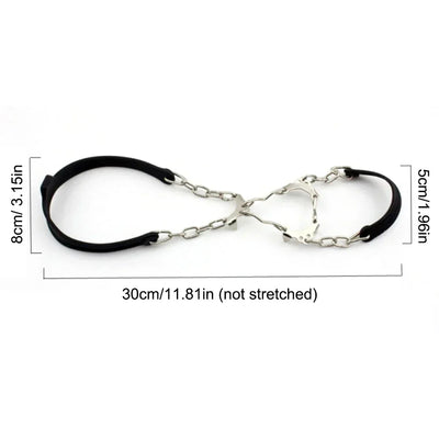 1Pair Anti Slip Ice Gripper Climbing Crampons 6 Teeth Steel Ice Grips Snow Walking Shoes Spikes Cleats Chain Claws Boots Cover