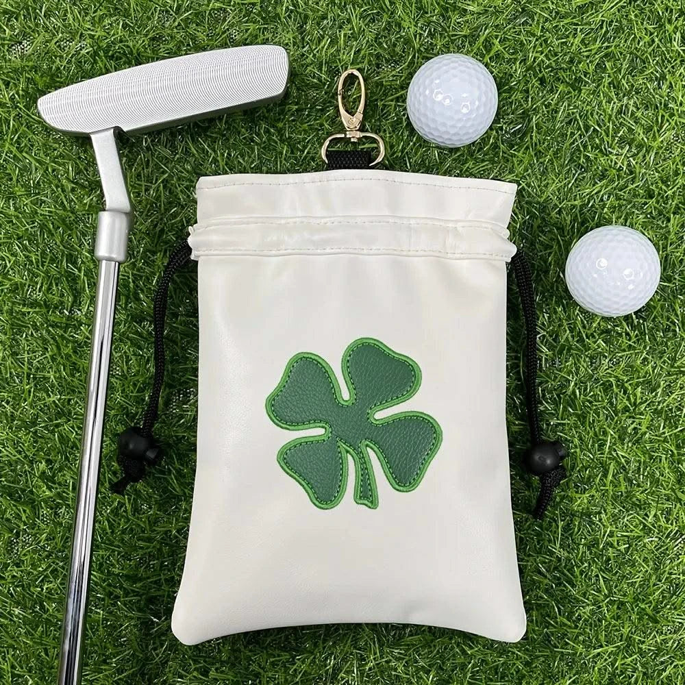Golf course golf balls and serving bags with drawstrings -good gifts portable and durable golf club accessories for golf fans.