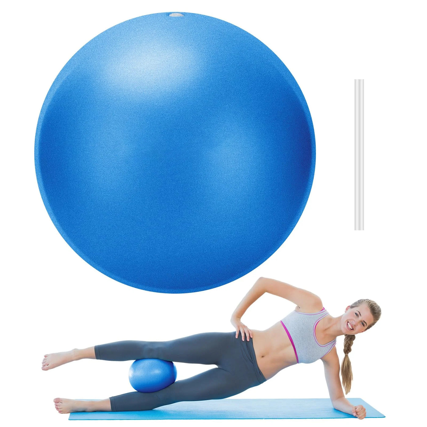 New 25cm Yoga Ball Exercise Gymnastic Fitness Pilates Ball Balance Exercise Gym Fitness Yoga Core Ball Indoor Training Equipment