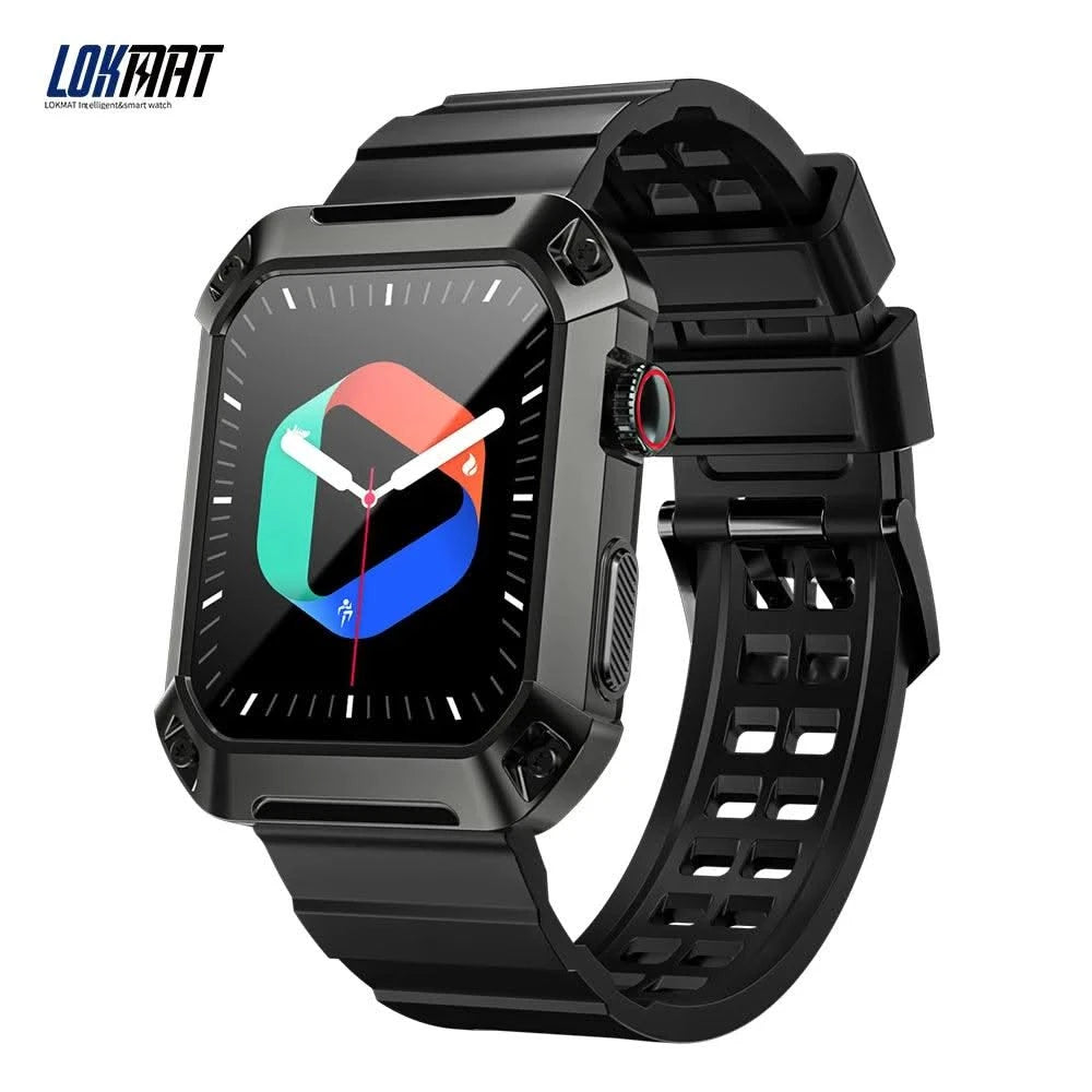 LOKMAT OCEAN 2 Pro Smart Watch Waterproof Bluetooth Calls Smartwatches 1.85 inch Touch Screen Heart Rate Monitor Fitness Tracker