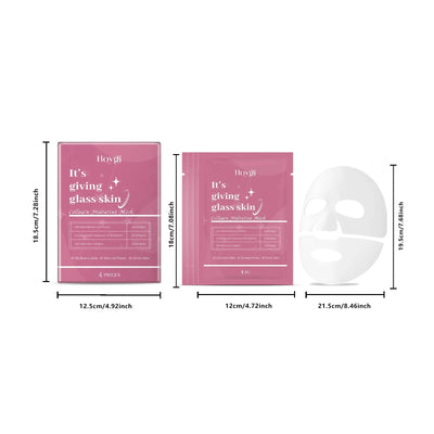 Collagen Face Mask Anti Aging Firming Moisturizing Refreshing Shrink Pore Brightening Overnight Mask Hyaluronic Acid Facial Mask