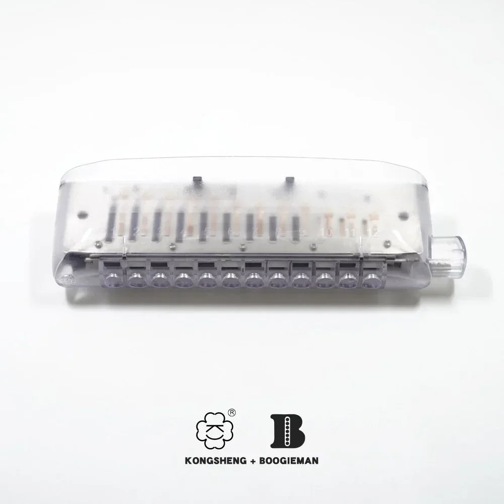 KONGSHENG BoogieMan KB-12 12-hole Chromatic Harmonica
