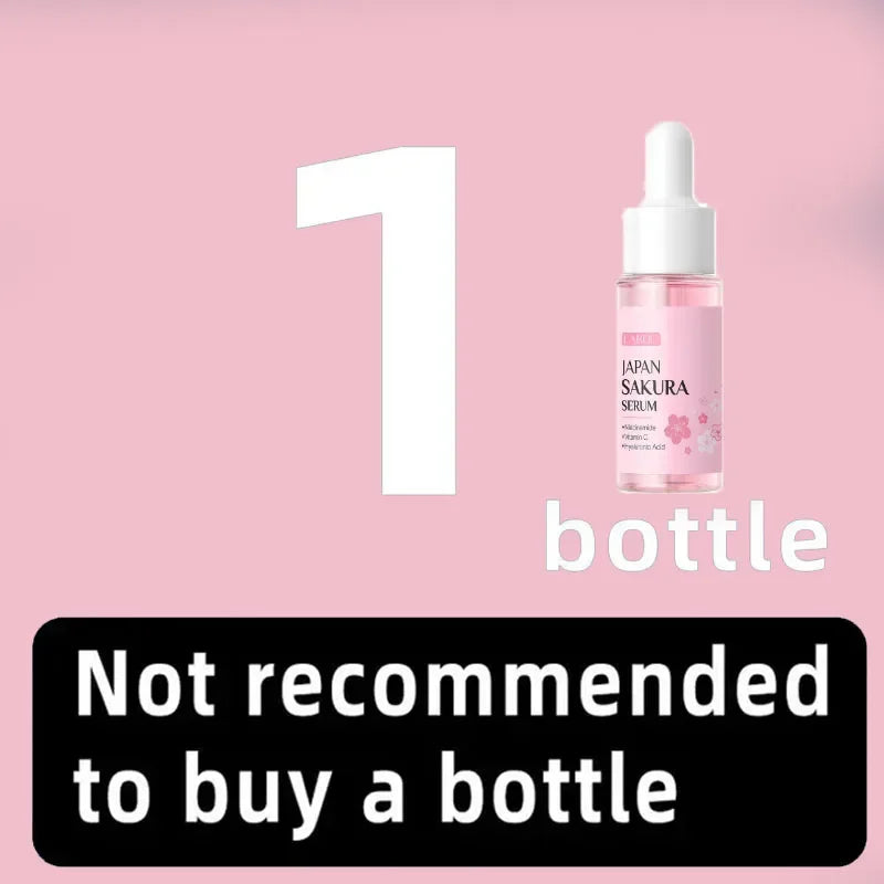 5pcs/set Sakura Skin Care Sets Face Cream Serum Toner Facial Cleanser Sunscreen Eye Cream Face Skin Care Products