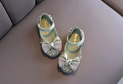 Sandals Toddler Girl Childrens Shoes Pearl Rhinestones Shining Kids Shoes Baby Girls Shoes Girls Thong Sandals