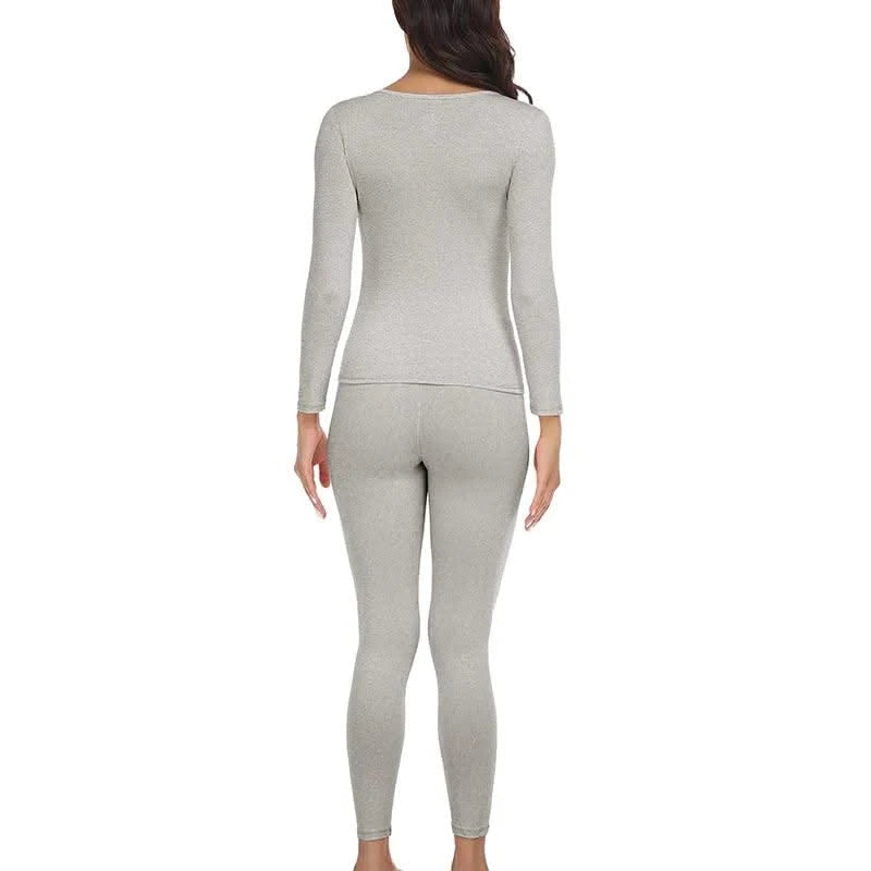Thermal Underwear for Women Long Johns Base Layer Cold Weather Top Bottom Women's Underwear Set