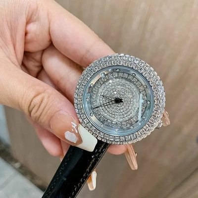 2023 Fashion Designer Unique Wristwatch Top Brand Luxury Women Watches Quartz Crystal Ladies Watch Bling Diamond Watch Women