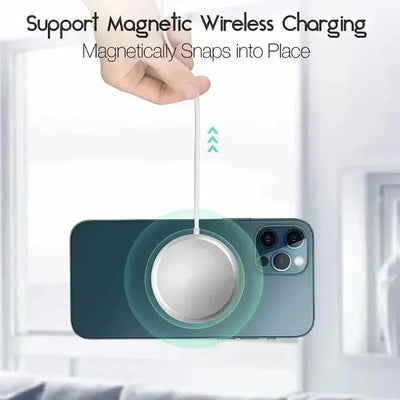 30W Magnetic Wireless Charger Dock Station With Type C Fast Charging Cable For iPhone 16 15 pro Max Airpods Phone Charger Holder