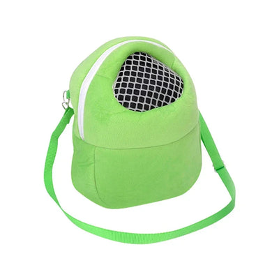 Portable Small Animals Carrier Bag Travel Hanging Bag for Pets Rat Hamster Hedgehog Chinchilla Ferret