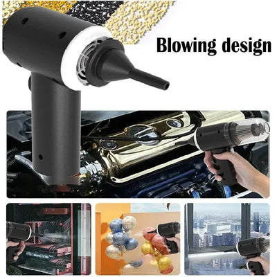 Wireless Vacuum Cleaner Portable 9000Pa Strong Suction Dust Catcher Cordless Handheld Wet Dry Vacuum Cleaner Air Duster for Car