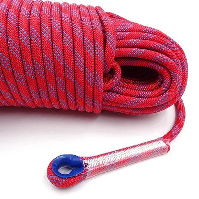 Thickened 10mm Safety Life Rope Climbing Rope Static Rock Mountaineering Rope Outdoor Survival Fire Escape Car Rescue