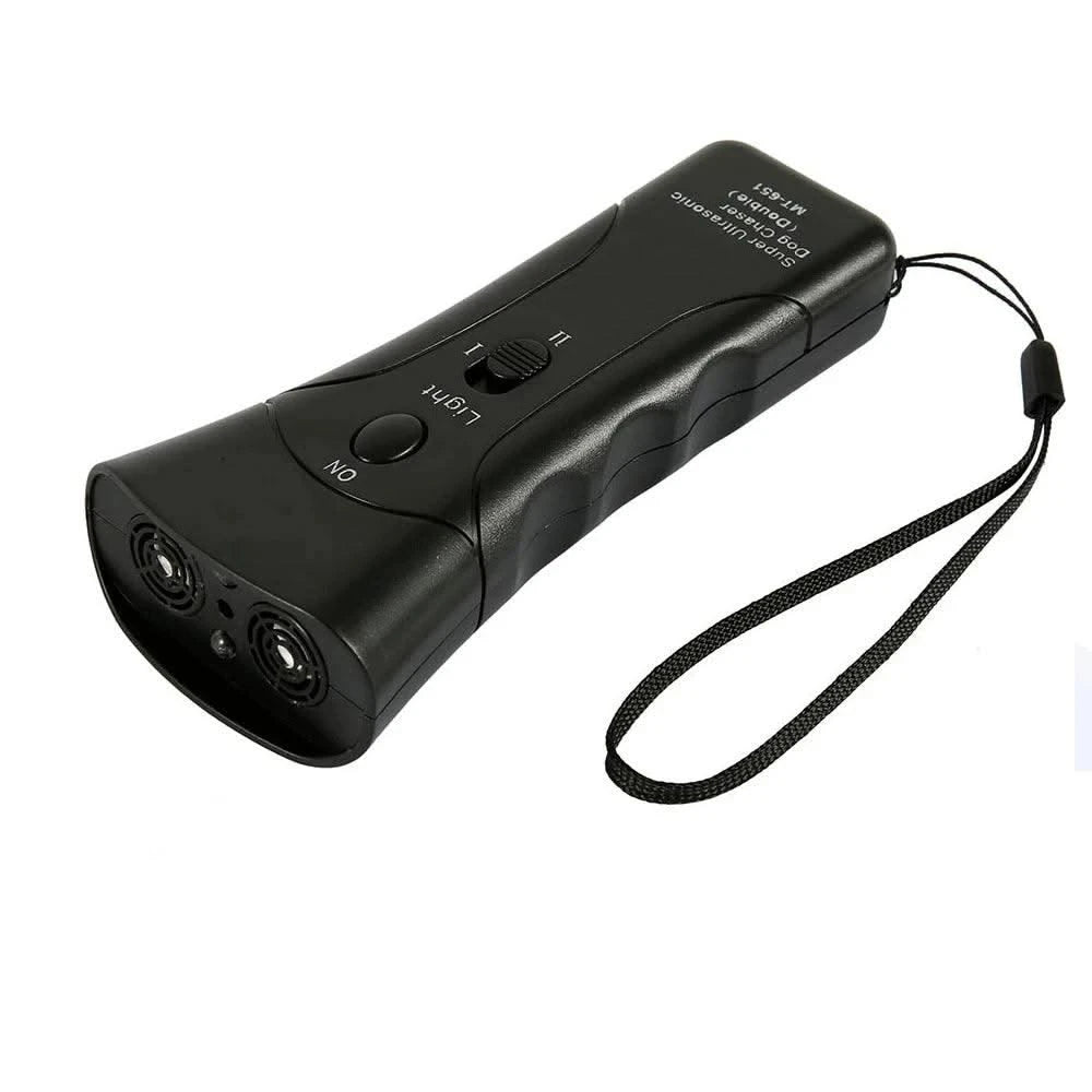 Pet Dog Repeller Anti Barking Stop Bark Dogs Training Device LED Ultrasonic Dogs Adapter Without Battery Pet Supplies Wholesale