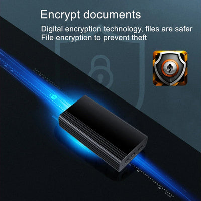 500 Hours Recorder Voice Recorder Noise Cancelling Audio Recorder with Magnetic Attachment Suitable for Lectures, Meetings