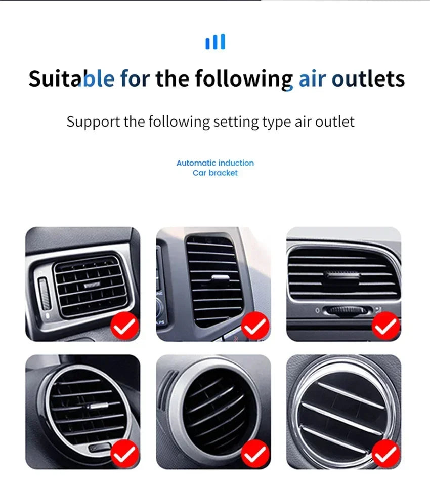 Car Phone Holder Stand Mount 30W Magnetic Car Wireless Charger For Magsafe iPhone 12 13 14 15 Pro Max Mini Fast Charging Station