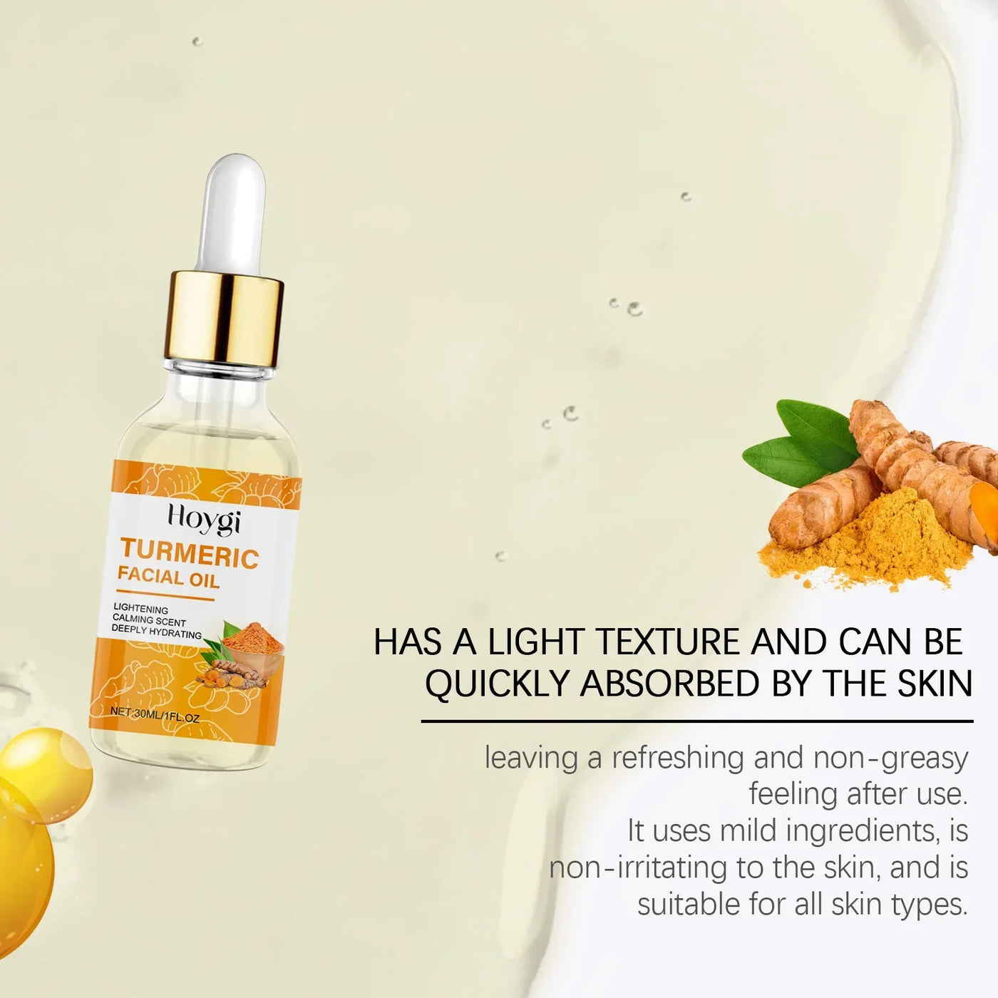 Turmeric Skincare Set Body Soap Anti Acne Dark Spot Corrector Improve Dry Skin Moisturizing Face Cream Brightening Facial Serum