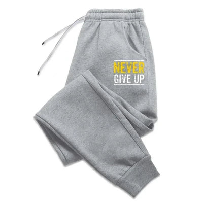 Men's Activewear Joggers Performance Fabric Workout Pants Secure Pockets Fitness Training Athletic Trousers