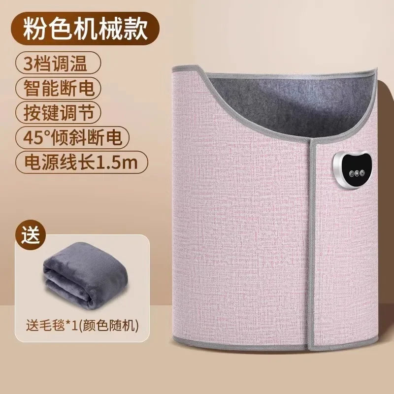 220V Electric Foot Warmer Under Desk Heating Pad for Winter Office Warm Feet BDW