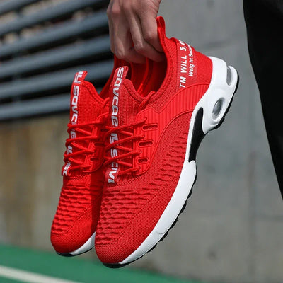 Breathable Mesh Sports Shoes 2025 Spring and Summer Lightweight Shock-absorbing Running Shoes Men's Casual Trendy Shoes  sale