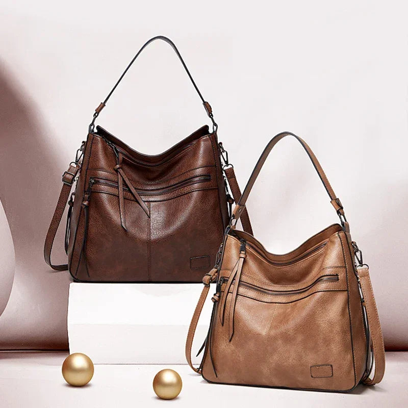 Women Handbags Female Designer Brand Shoulder Bags for Travel Weekend Outdoor Feminine Bolsas Leather Large Messenger Bag Winter