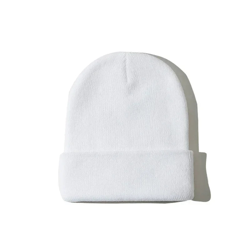 2019 Winter Hats for Woman Beanies Knitted Solid Cute Hat Girls Autumn Female Beanie Caps Warmer Bonnet Ladies Casual Cap Man