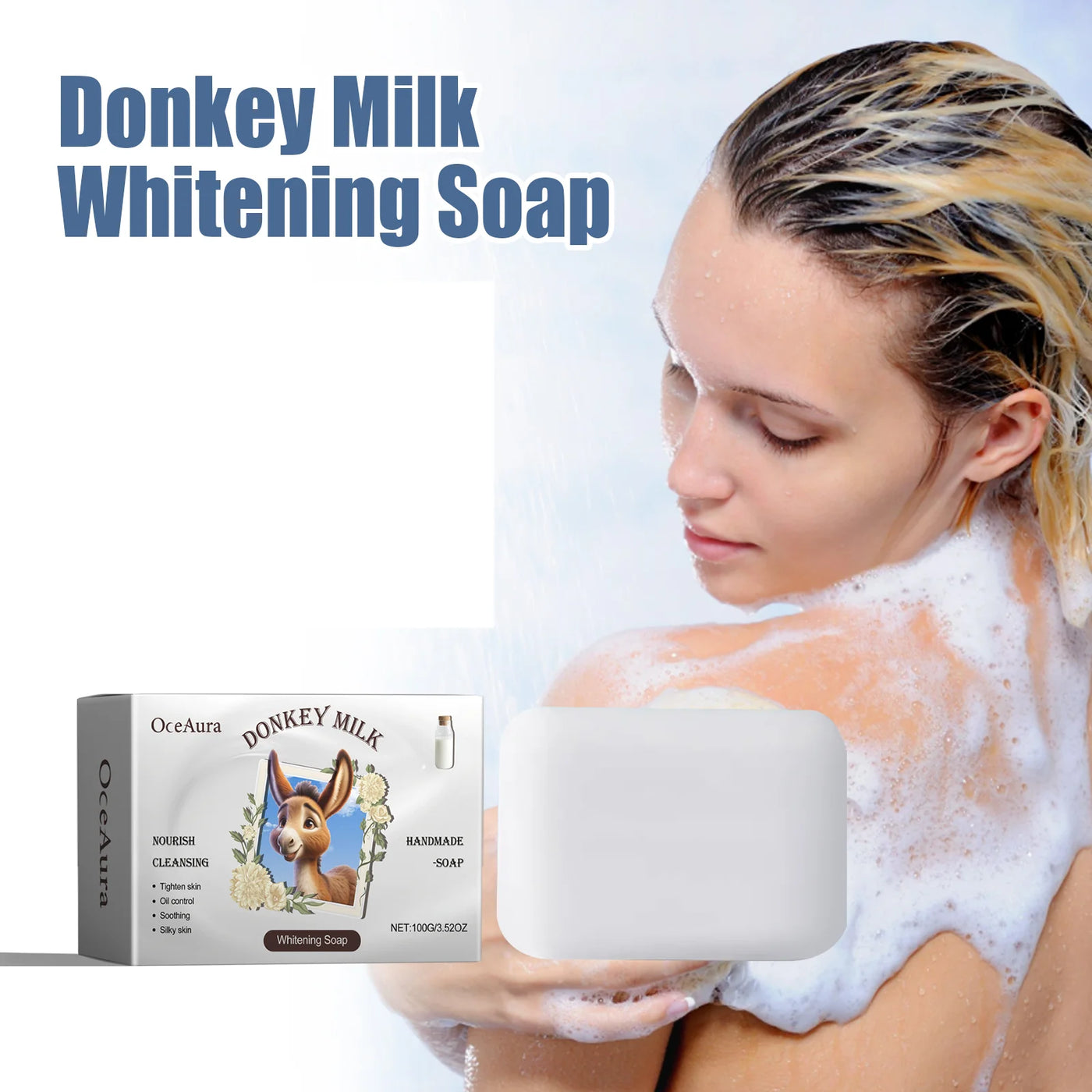 Bath & Skin-Beautifying Soap: Cleanses Body & Back, Reduces Underarm Dullness, Moisturizes Skin & Enhances Skin Brightness