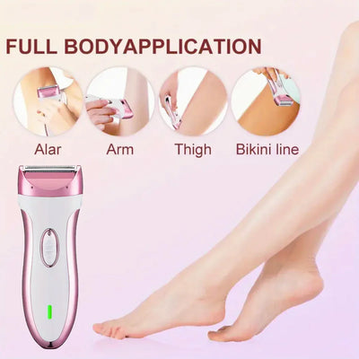Electric Women Epilators Shavers Razors Trimmers for Women on Private Area and Leg Armpit Back Hair, Girls Bikini Epilators