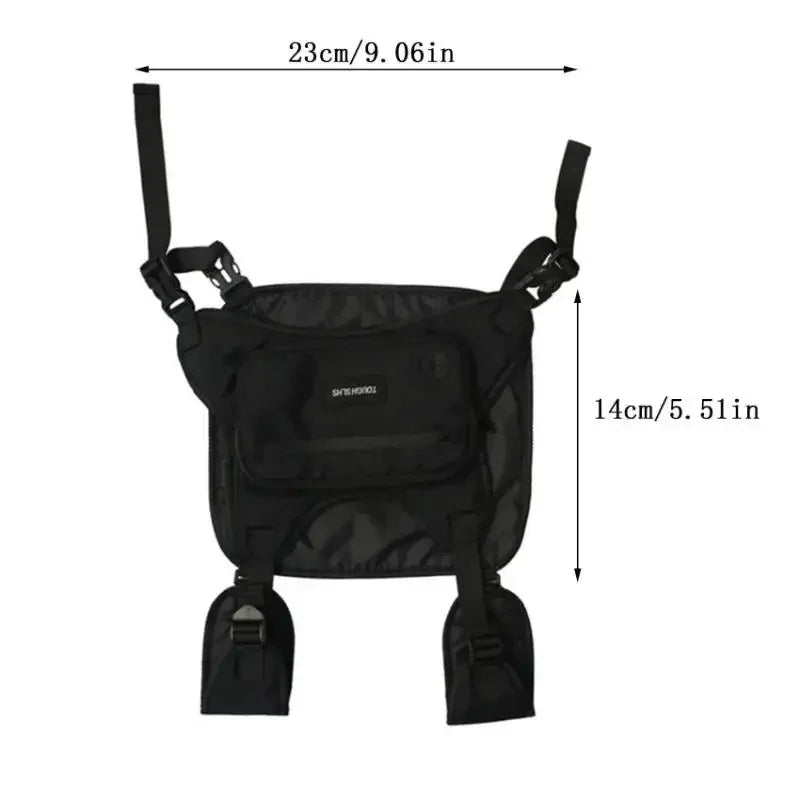 Fanny Pack Belt Bags Chest Bag Men Women Sports Vest Backpack Casual Work Waistpack