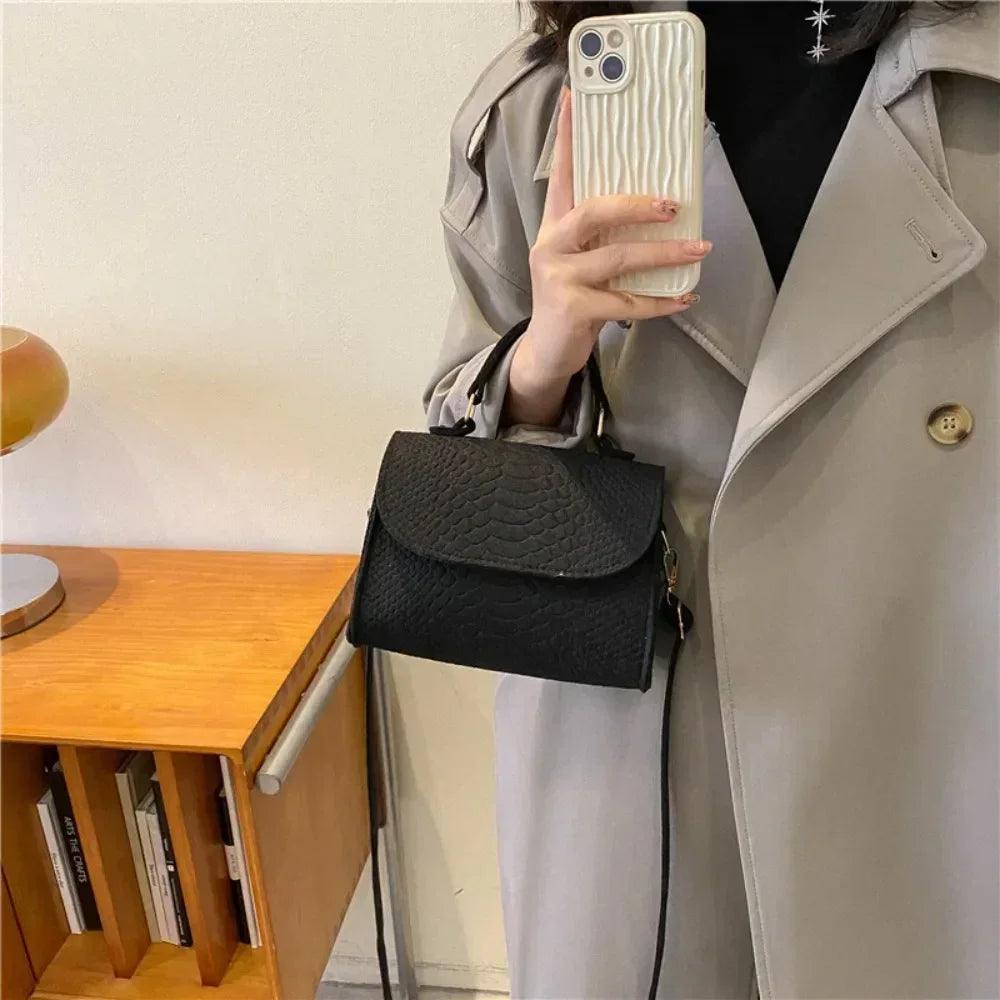 Ladies bags trend handbags retro designer luxury square crossbody female totes shoulder for women 2024 new