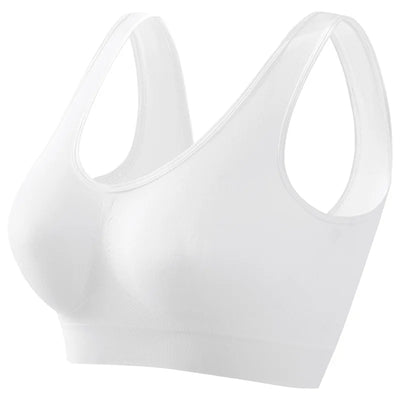 Women's S-5XL Seamless Bra Push-Up Sports Bra