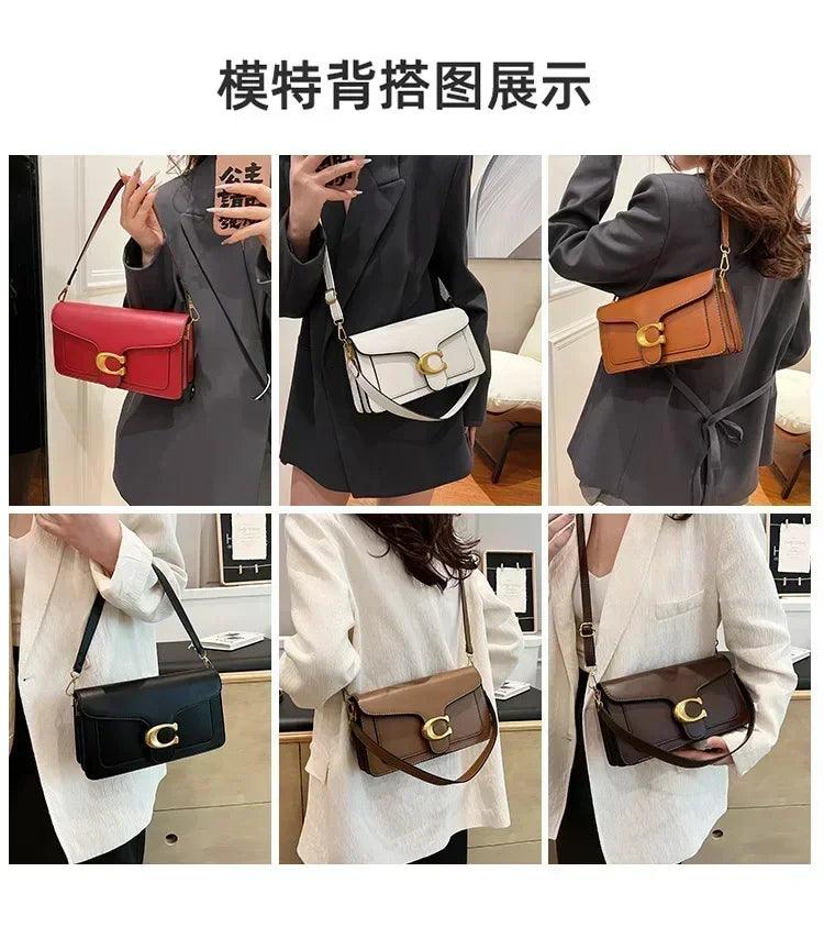 Luxury - grade 2025 women’s exclusive small square shoulder bag - solid - color aesthetic niche - style design& daily
