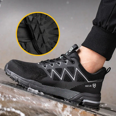 Men's Safety Shoes Anti-Smashing Steel Toe Shoes Indestructible Wear-resistant Men Boots Puncture Proof Work Safety Boots 안전화