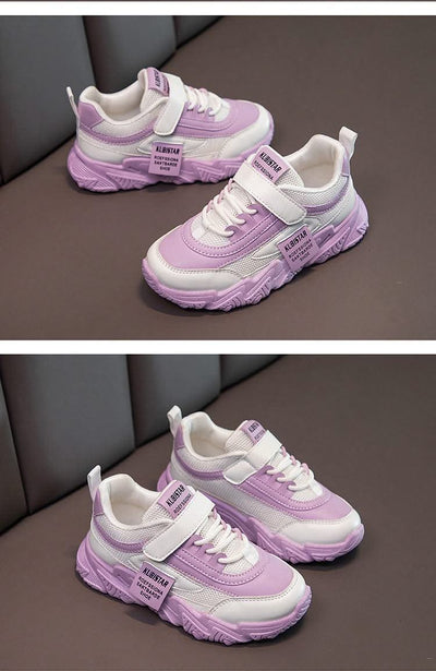 Kids Sports Shoes Children Casual Running Shoes for Boys Girls Air Mesh Breathable Fashion Sneakers Spring Summer Anti-skid Soft