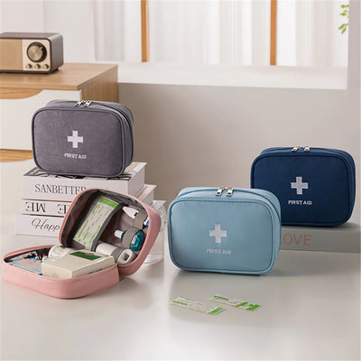 Compact Portable First Aid Kit - Compact Medicine Storage Bag for Travel & Home, Multi-Functional Emergency Kit, Epidemic