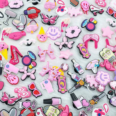 20//50/100pcs Random Shoe Charms for Women