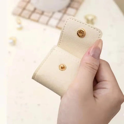 4 Compartments Jewelry Storage Bag Portable Mini Jewelry Bag Earrings Necklace Ring Organizer Bag Travel Jewelry Storage Case