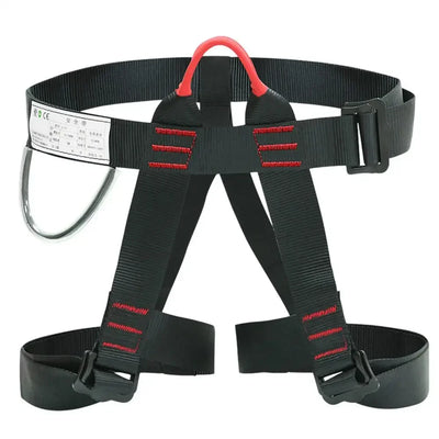 Outdoor Harness Sports Rock Climbing Half-Body Safety Protection Equipment Waist Support Aerial Survival Mountain Tools