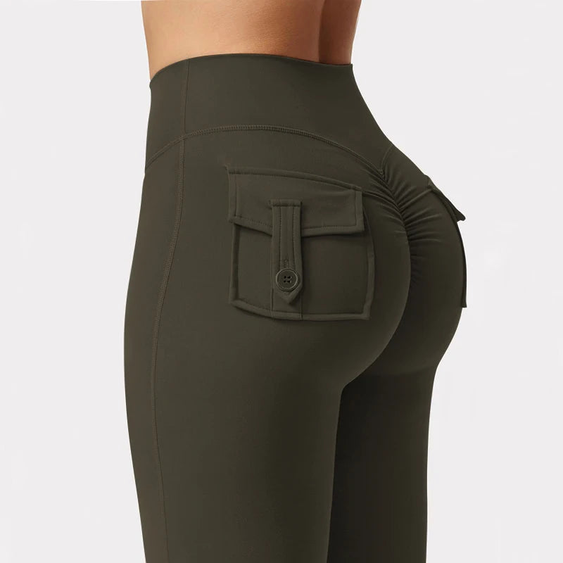 Women Wide Leggings with pockets