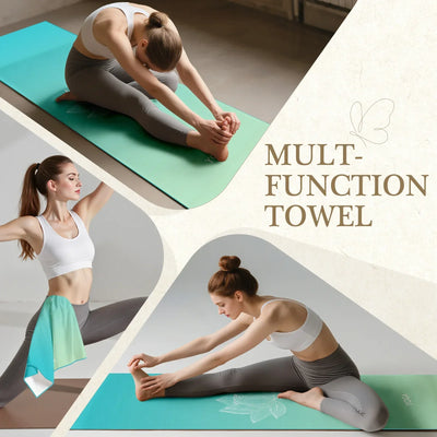 Eco-Friendly Yoga Mat Cover - Anti-Slip, Odor-Resistant, Lightweight, for Travel & Home Workouts - 필라테스 (Pilates)
