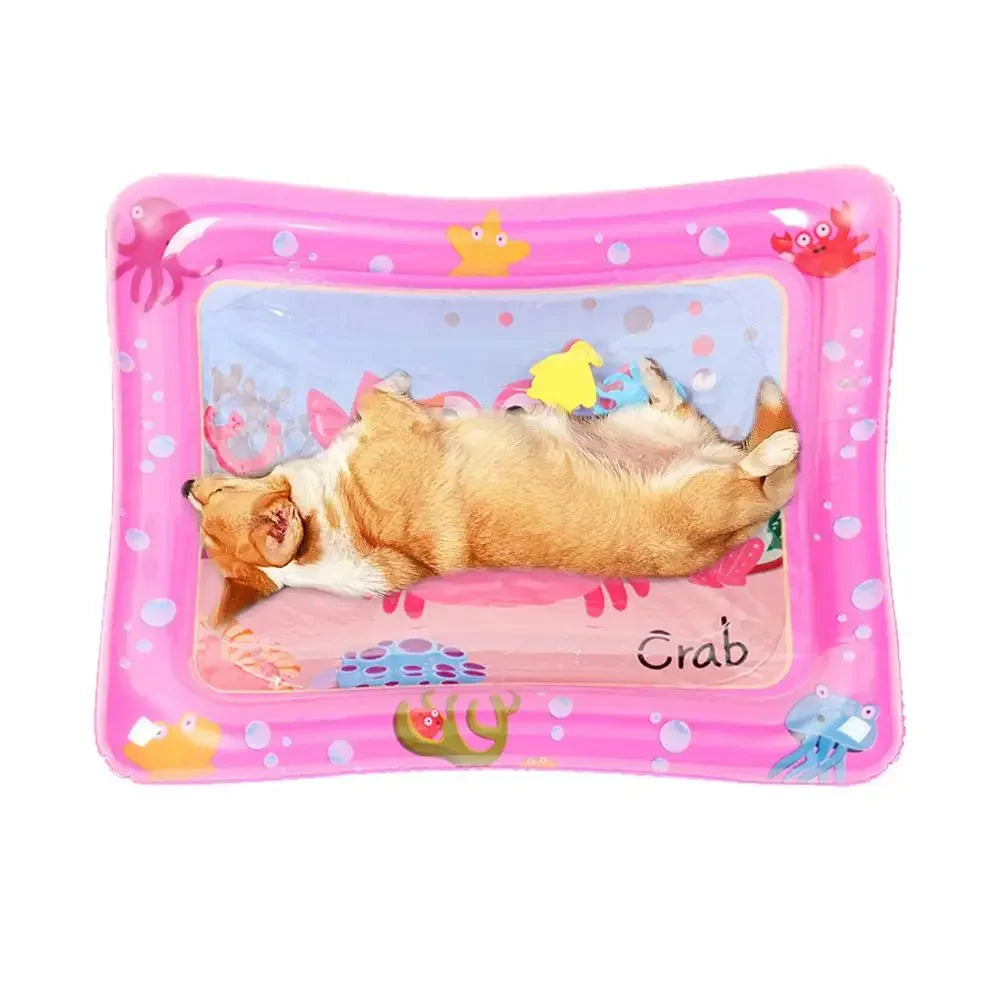 Creative Baby Water Mat For Pets Cat Dog Water Play Mat Infant Toddler Inflatable Patted Pad Baby Children Preschool Toys