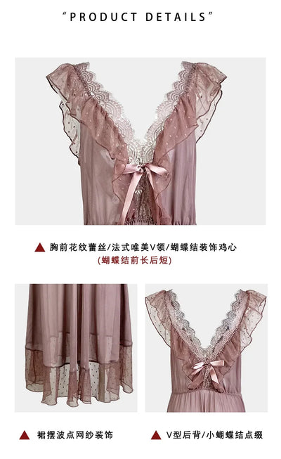 Women's Sexy Lingerie Nightgown Sleepwear