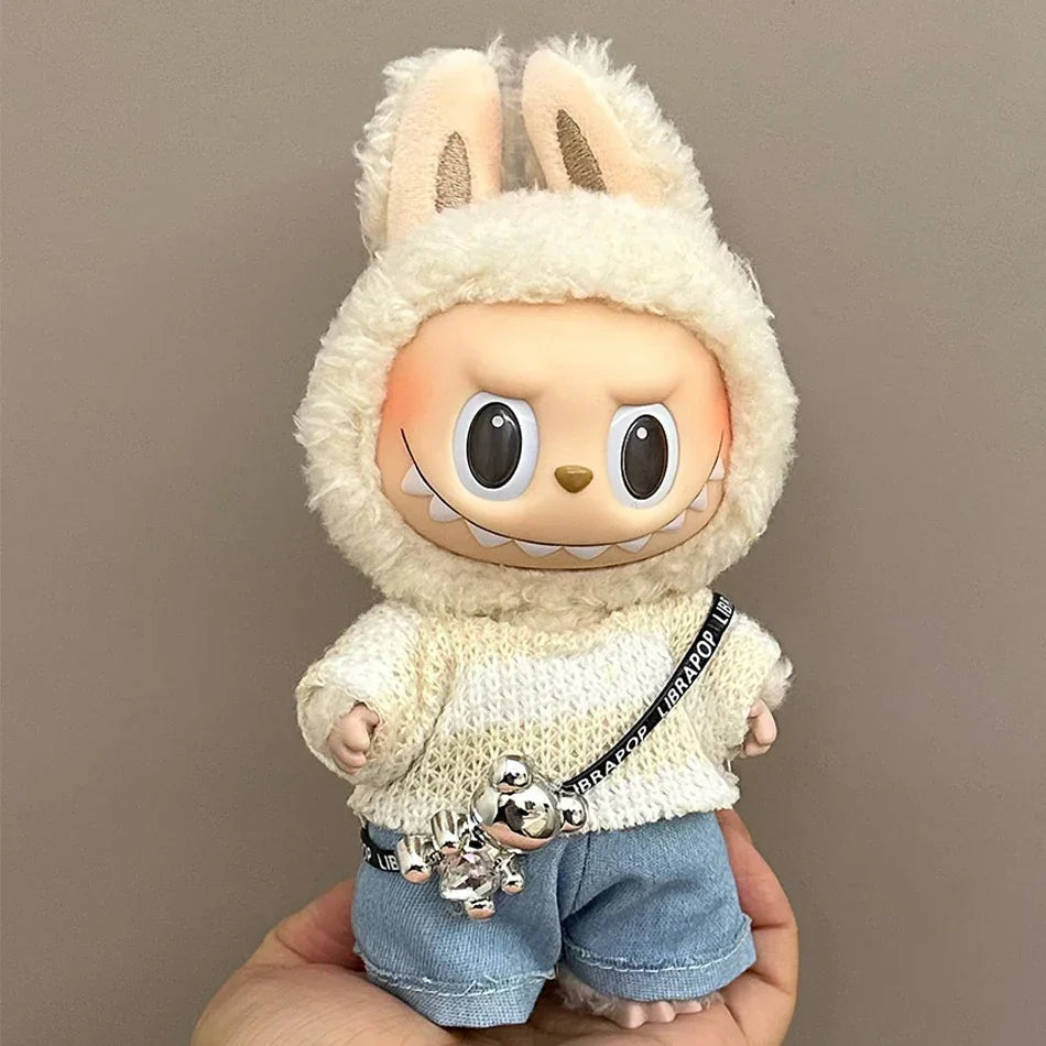 Labubu Clothes Accessories Designer Suitable for V1 V2 V3 Labubu Pendants Cute Personality Fashion Birthday Gift