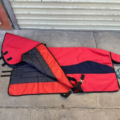 New Winter Warm Cotton Equestrian Equipment Horse Rugs Turnout Blanket Waterproof Winderproof Harness Cover Horse Equipment