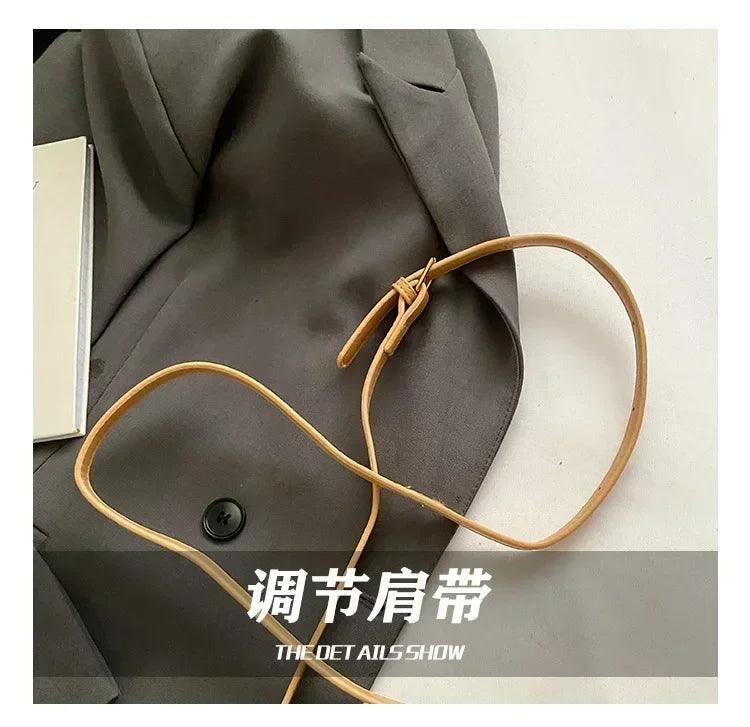 Luxury - grade 2025 women’s niche - designed cowboy - cloth bags - fashion - forward crossbody shoulder & under - arm