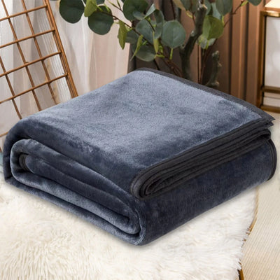 Fleece Blankets Single Twin Blanket For Bed Full Size Warm Blankets For Winter Cozy Breathable Blanket For Air Conditioning