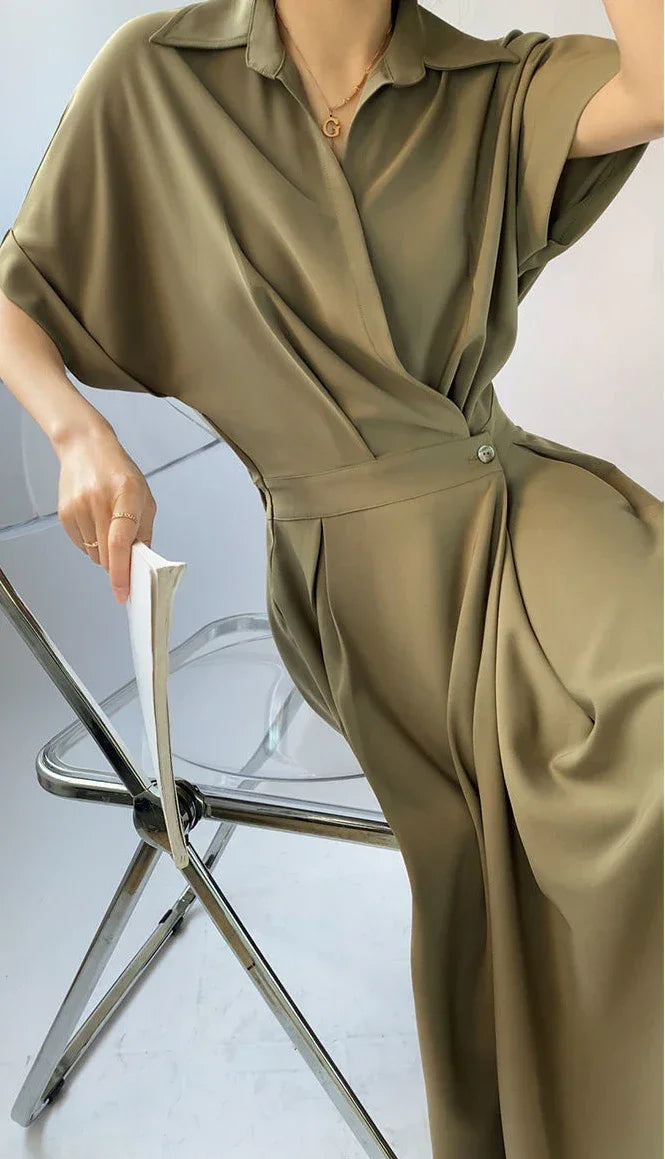 Vintage Dresses for Women Luxury Designer Long Woman Evening Dress 2024 Integrated Maxi Green Party Fashion Trend Casual Black