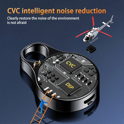 Mini Voice Recorder Pendant 8/16/32G Professional Noise Reduction Audio Record Activated Small Dictaphone Support OTG MP3 Player